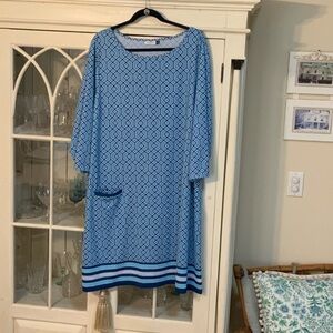 A cabana life dress, size 3X